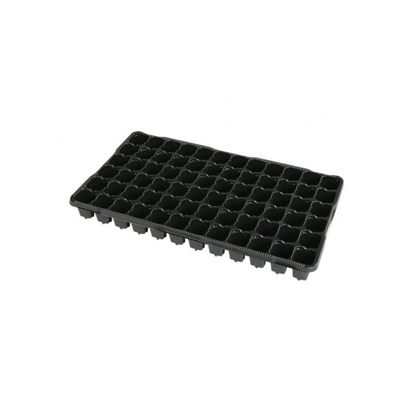 Sadbovač MINI JP 3050 - rozměr 4 x 4 cm, počet buněk 72, černá  - 1